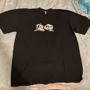 The Aces “Daydream” black and white band tee